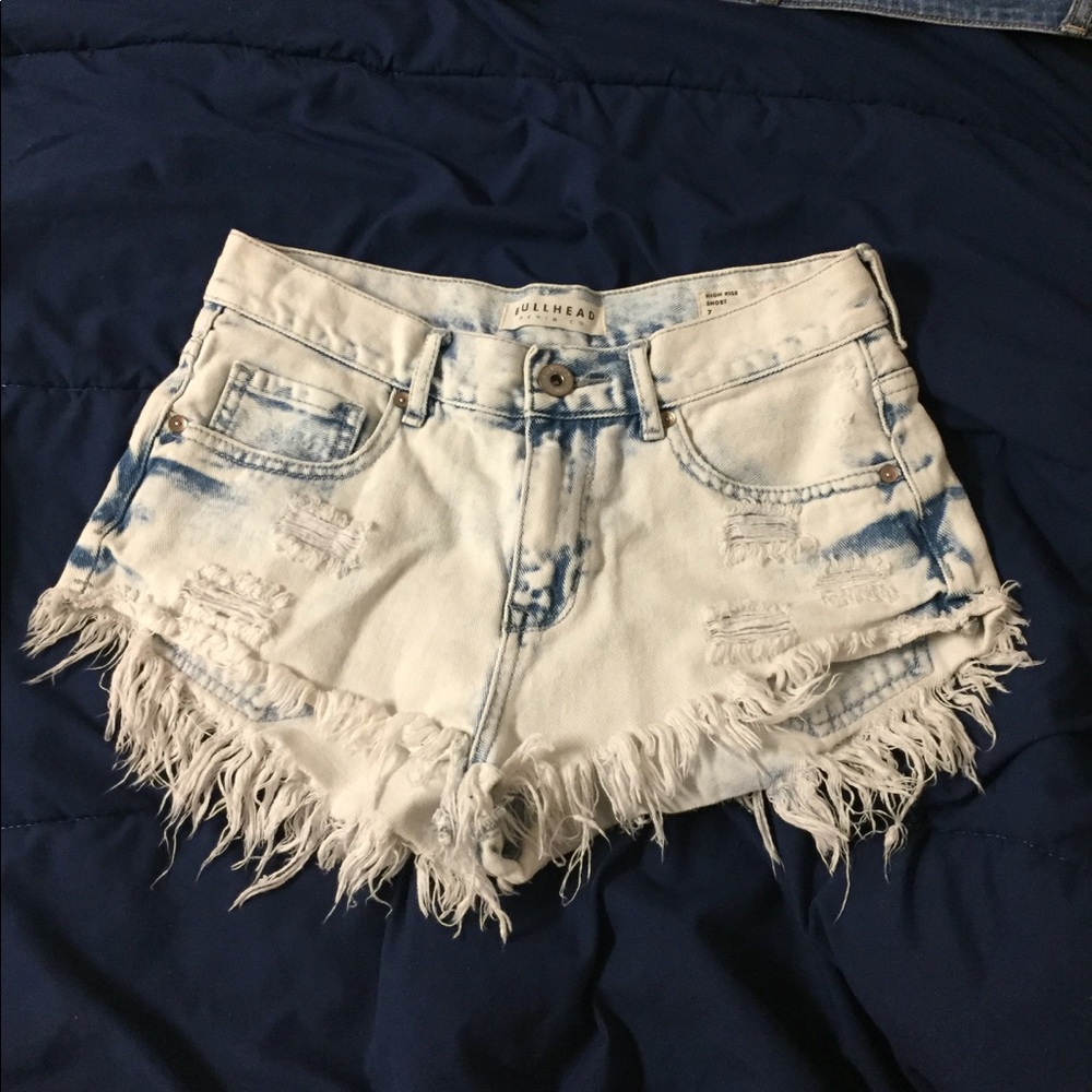 Pacsun Bullhead Destroyed Shorts
